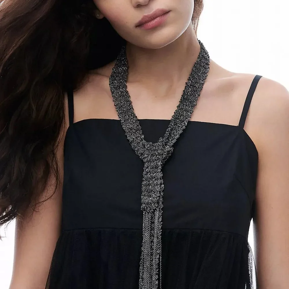 Maeve Tiered Tulle Tunic Blouse - Picture 3 of 3